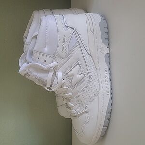 New Balance 650 White High-Top Sneakers Size 10